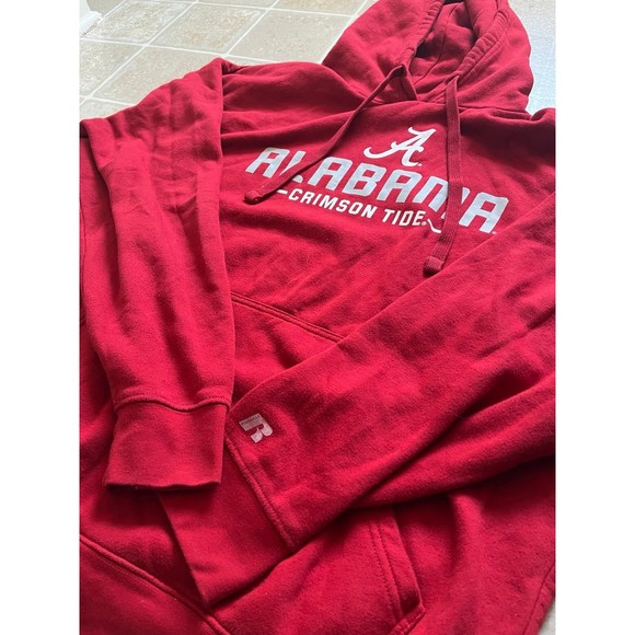 Alabama Crimson Tide Roll Tide Russell Athletic Hoodie Sz-XL - Picture 3 of 6